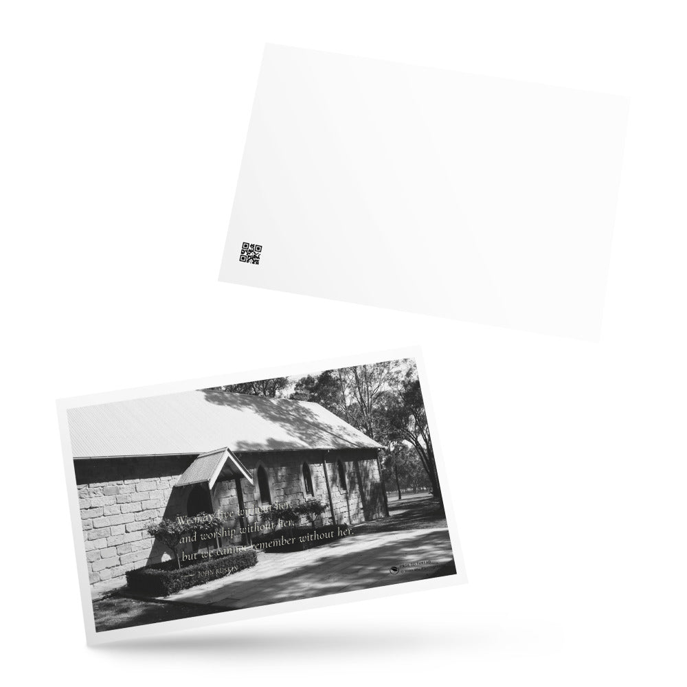 Country Chapel in Quiet Light – Postcard