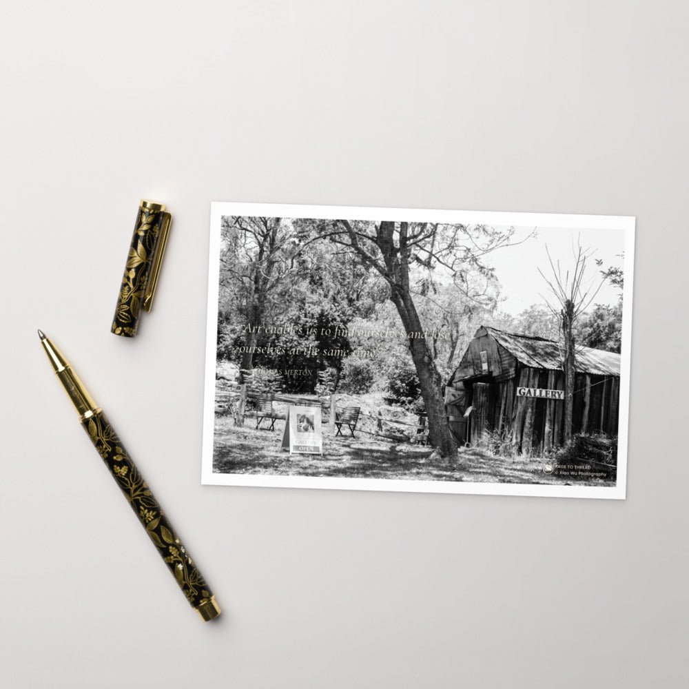 The Little Country Gallery – Postcard