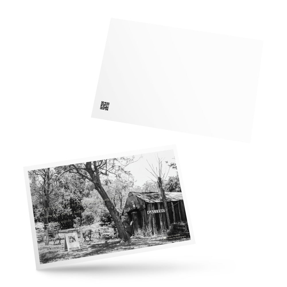 The Little Country Gallery – Postcard