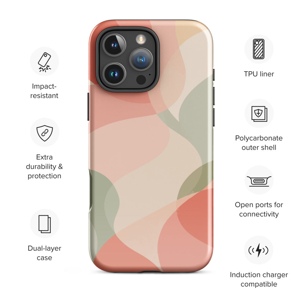 Tough Case for iPhone® Morden Organic